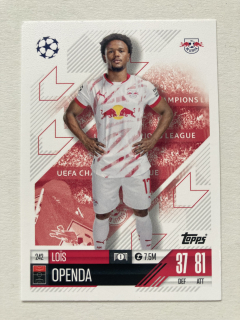 2024/25 Topps Match Attax #242 Loïs Openda [RB Leipzig]