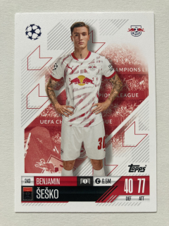 2024/25 Topps Match Attax #243 Benjamin Šeško [RB Leipzig]