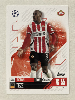 2024/25 Topps Match Attax #256 Jordan Teze [PSV Eindhoven]