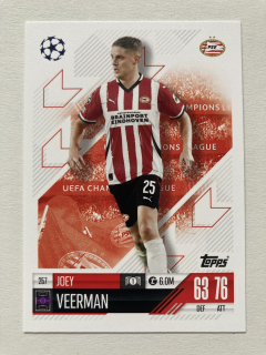 2024/25 Topps Match Attax #257 Joey Veerman [PSV Eindhoven]