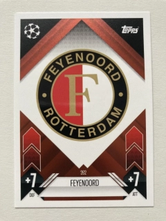 2024/25 Topps Match Attax #262 Feyenoord Rotterdam - TEAM BADGE
