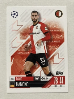2024/25 Topps Match Attax #265 Dávid Hancko [Feyenoord Rotterdam]