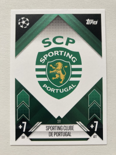 2024/25 Topps Match Attax #271 Sporting Clube de Portugal - TEAM BADGE