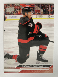 2023-24 UD Extended #528 Michael Bunting