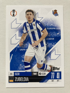 2024/25 Topps Match Attax #282 Igor Zubeldia [Real Sociedad de Fútbol]