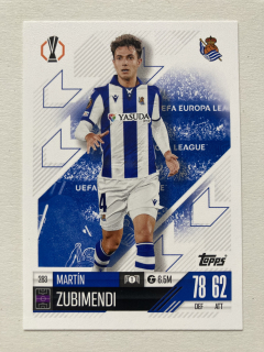 2024/25 Topps Match Attax #283 Martín Zubimendi [Real Sociedad de Fútbol]