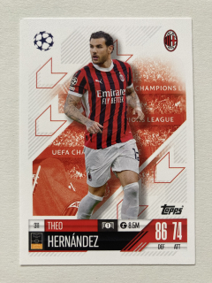 2024/25 Topps Match Attax #311 Theo Hernández [AC Milan]