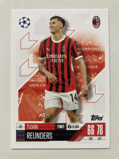 2024/25 Topps Match Attax #312 Tijjani Reijnders [AC Milan]