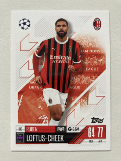 2024/25 Topps Match Attax #313 Ruben Loftus-Cheek [AC Milan]