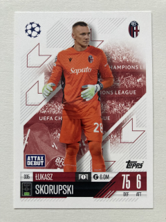 2024/25 Topps Match Attax #335 Łukasz Skorupski [Bologna FC 1909]