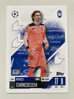 2024/25 Topps Match Attax #344 Marco Carnesecchi [Atalanta B.C.]