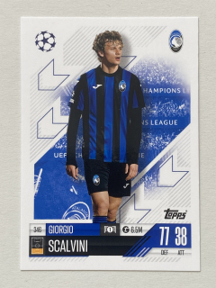 2024/25 Topps Match Attax #346 Giorgio Scalvini [Atalanta B.C.]