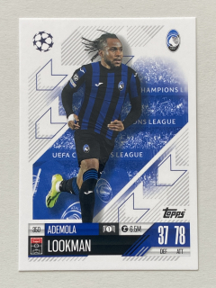 2024/25 Topps Match Attax #350 Ademola Lookman [Atalanta B.C.]