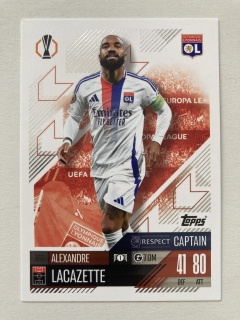 2024/25 Topps Match Attax #360 Alexandre Lacazette - CAPTAIN [Olimpique Lyonnais]