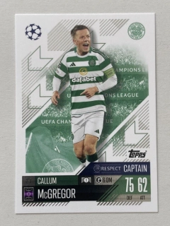 2024/25 Topps Match Attax #374 Callum McGregor - CAPTAIN [Celtic FC]