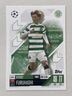 2024/25 Topps Match Attax #377 Kyogo Furuhashi [Celtic FC]