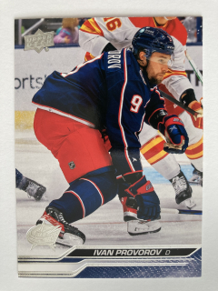 2023-24 UD Extended #540 Ivan Provorov