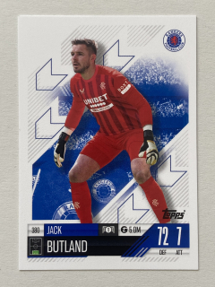 2024/25 Topps Match Attax #380 Jack Butland [Rangers F.C.]