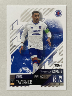 2024/25 Topps Match Attax #382 James Tavernier - CAPTAIN [Rangers F.C.]