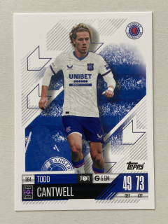 2024/25 Topps Match Attax #384 Todd Cantwell [Rangers F.C.]