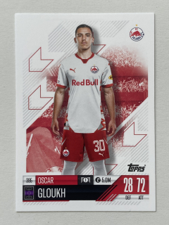 2024/25 Topps Match Attax #395 Oscar Gloukh [FC Salzburg]