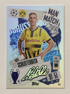 2024/25 Topps Match Attax #403 Nico Schlotterbeck - MAN OF THE MATCH [Borussia Dortmund]
