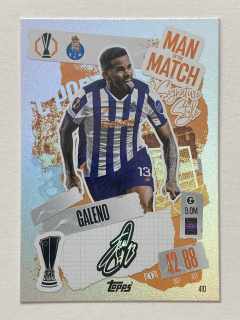 2024/25 Topps Match Attax #410 Galeno - MAN OF THE MATCH [FC Porto]
