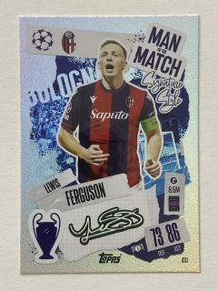 2024/25 Topps Match Attax #413 Lewis Ferguson - MAN OF THE MATCH [Bologna FC 1909]