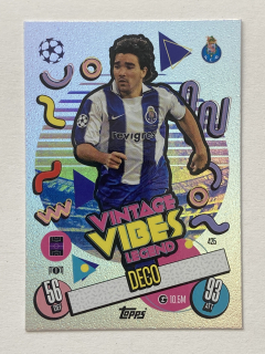 2024/25 Topps Match Attax #425 Deco - VINTAGE VIBES LEGENDS [FC Porto]