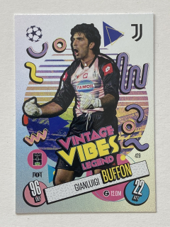 2024/25 Topps Match Attax #429 Gianluigi Buffon - VINTAGE VIBES LEGENDS [Juventus]