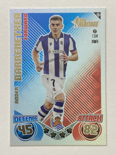 2024/25 Topps Match Attax #460 Ander Barrenetxea - HERITAGE [Real Sociedad de Fútbol]