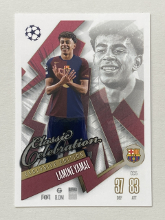 2024/25 Topps Match Attax #CC5 Lamine Yamal - CLASSIC CELEBRATION [FC Barcelona]
