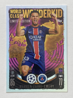 2024/25 Topps Match Attax #LE2 Warren Zaïre-Emery - WORLD CLASS WONDERKID - LIMITED EDITION []