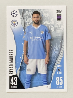 2023/24 Topps Match Attax #024 Riyad Mahrez [Manchester City]