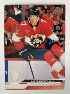 2023-24 UD Extended #561 Niko Mikkola