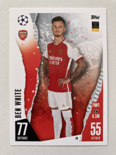 2023/24 Topps Match Attax #030 Ben White [Arsenal FC]
