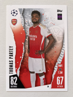 2023/24 Topps Match Attax #039 Thomas Partey [Arsenal FC]
