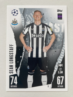 2023/24 Topps Match Attax #072 Sean Longstaff [Newcastle United F.C.]