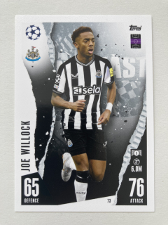 2023/24 Topps Match Attax #073 Joe Willock [Newcastle United F.C.]