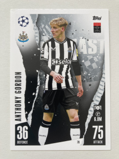 2023/24 Topps Match Attax #078 Anthony Gordon [Newcastle United F.C.]