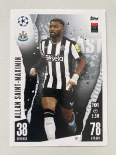 2023/24 Topps Match Attax #079 Allan Saint-Maximin [Newcastle United F.C.]