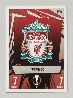 2023/24 Topps Match Attax #082 Liverpool FC - TEAM BADGE