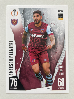 2023/24 Topps Match Attax #106 Emerson Palmieri [West Ham United FC]