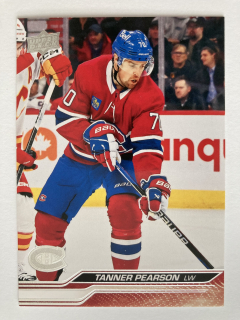 2023-24 UD Extended #575 Tanner Pearson