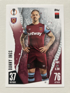 2023/24 Topps Match Attax #117 Danny Ings [West Ham United FC]