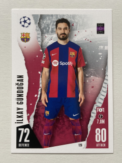2023/24 Topps Match Attax #126 İlkay Gündoğan [FC Barcelona]