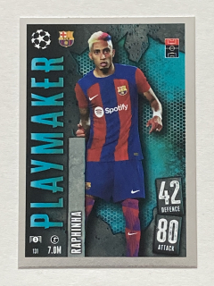 2023/24 Topps Match Attax #131 Raphinha - PLAYMAKER [FC Barcelona]