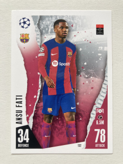 2023/24 Topps Match Attax #132 Ansu Fati [FC Barcelona]
