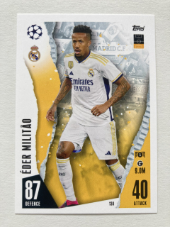 2023/24 Topps Match Attax #138 Éder Militão [Real Madrid F.C.]