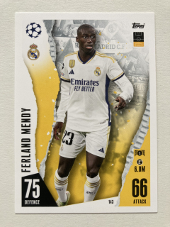 2023/24 Topps Match Attax #143 Ferland Mendy [Real Madrid F.C.]